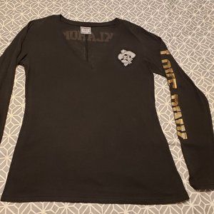 Victoria's Secret PINK OSU V-Neck Medium